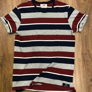 Rusty striped knit shirt